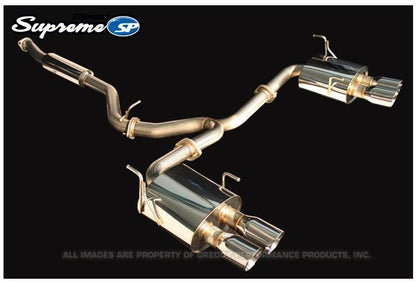 GReddy 11 - 14 Subaru STI Sedan Supreme SP Exhaust - Catback - GReddy