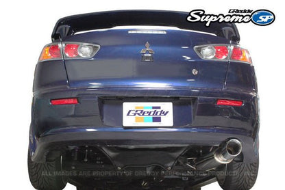 GReddy 12 - 14 Mitsubishi Lancer GT Supreme Exhaust - Catback - GReddy