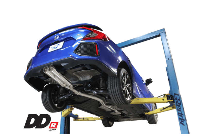 GReddy 2017+ Honda Civic SI Sedan DD - R Resonated Exhaust - Catback - GReddy