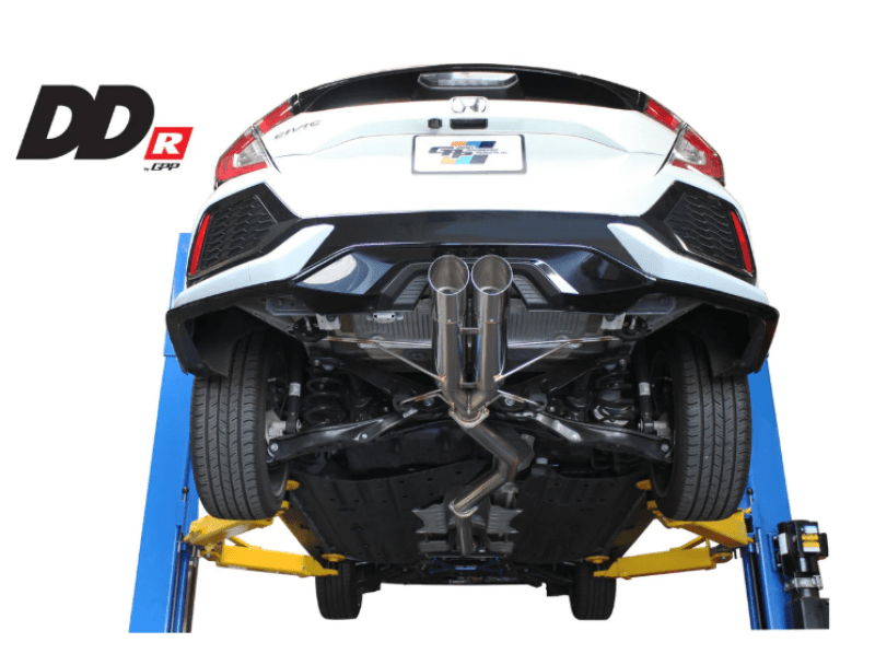 GReddy 2017+ Honda Civic Sport 5DR/Type - R DD - R Non - Resonated Exhaust - Catback - GReddy