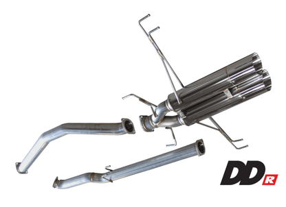 GReddy 2017+ Honda Civic Sport 5DR/Type - R DD - R Non - Resonated Exhaust - Catback - GReddy