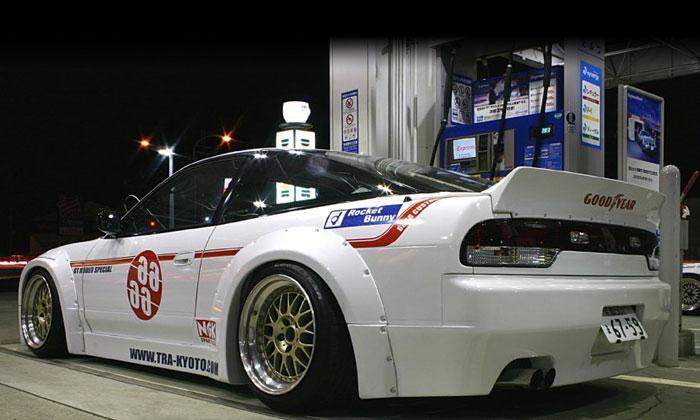 GReddy 89 - 93 Nissan Silvia 2Dr Rocket Bunny (PS13) Rear Over Fenders V1 **Must Ask/Call to Order** - Fenders - GReddy