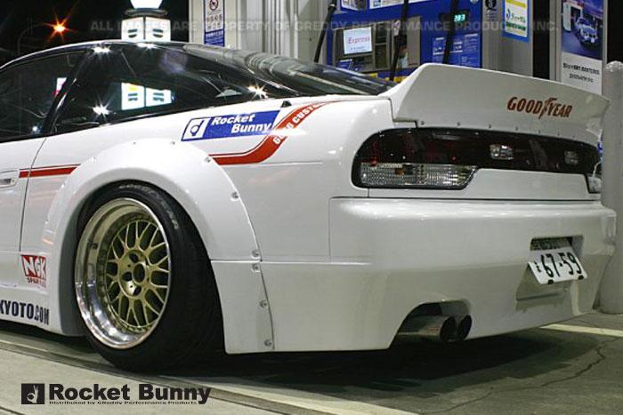 GReddy 89 - 93 Nissan Silvia 2Dr Rocket Bunny (RPS13) Duck - Tail Wing V1 **Must Ask/Call to Order** - Spoilers - GReddy