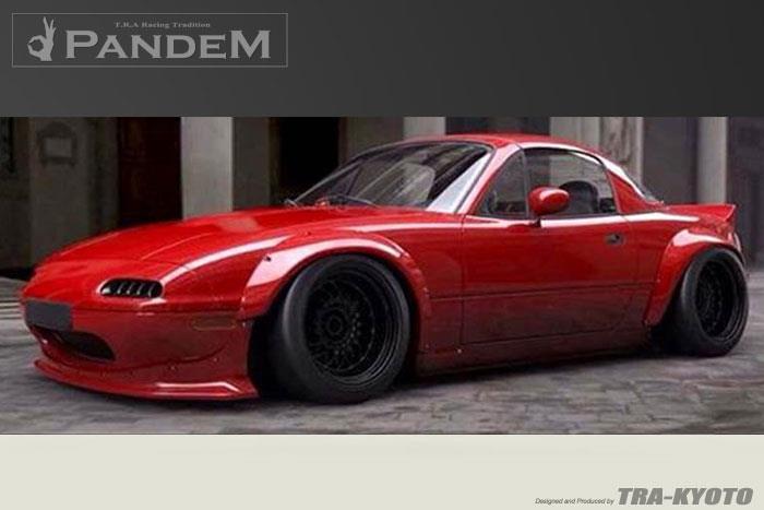 GReddy 89 - 97 Mazda Miata (NA) Pandem Rocket Bunny Wide Body Front Over - Fenders - Fenders - GReddy