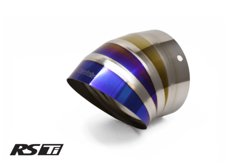 GReddy Burnt Titanium Turndown Universal Tip Diameter 105mm / Length 150mm - Tips - GReddy