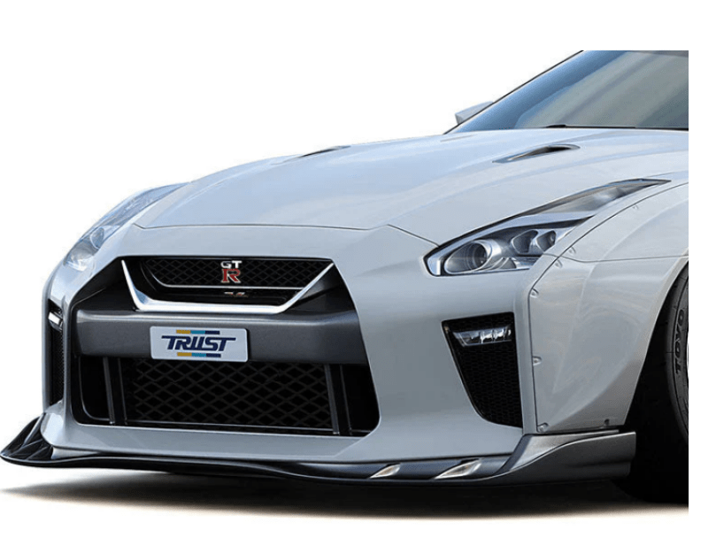 GReddy GRacer Front Lip Spoiler - 2017+ Nissan GTR R35 - Lips & Splitters - GReddy