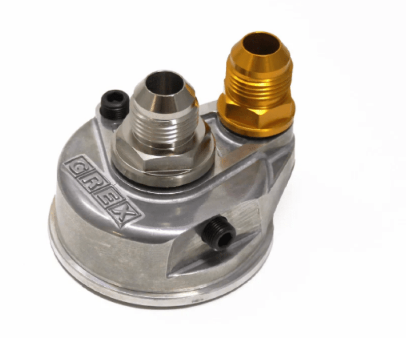GReddy Oil Cooler Block Type - F Assembly 3/4x16 AN10 - Oil Coolers - GReddy
