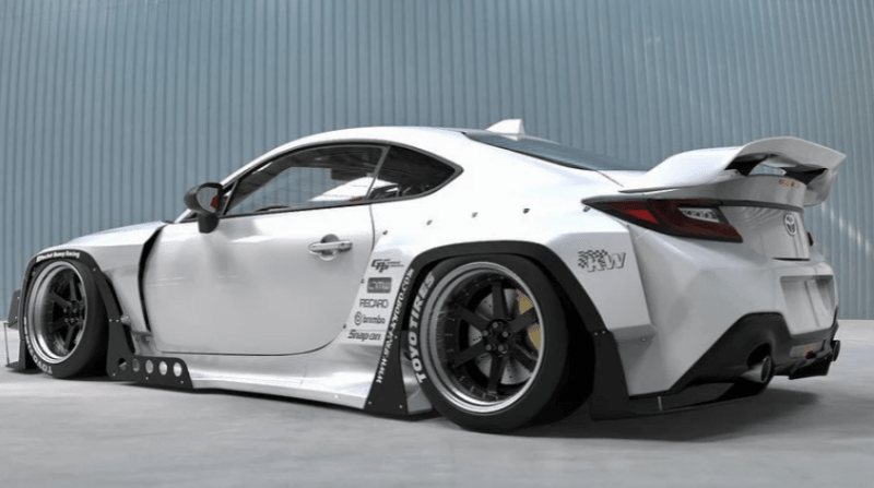 GReddy Pandem 2022+ Toyota GR86 (ZN8) Rocket Bunny Rear Diffuser - Diffusers - GReddy