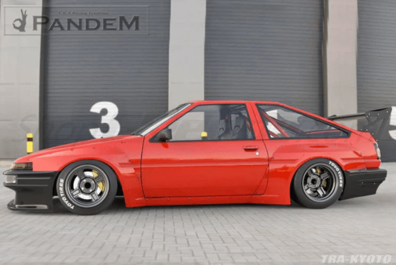 GReddy Pandem 84 - 87 Toyota Corolla - Levin GT Style Rear Wing - Spoilers - GReddy