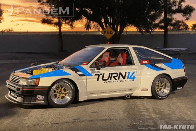 GReddy Pandem AE86 1984 - 1987 Toyota Corolla Levin Front Bumper - **Special Order No Cancellations** - Bumper Covers - Front - GReddy