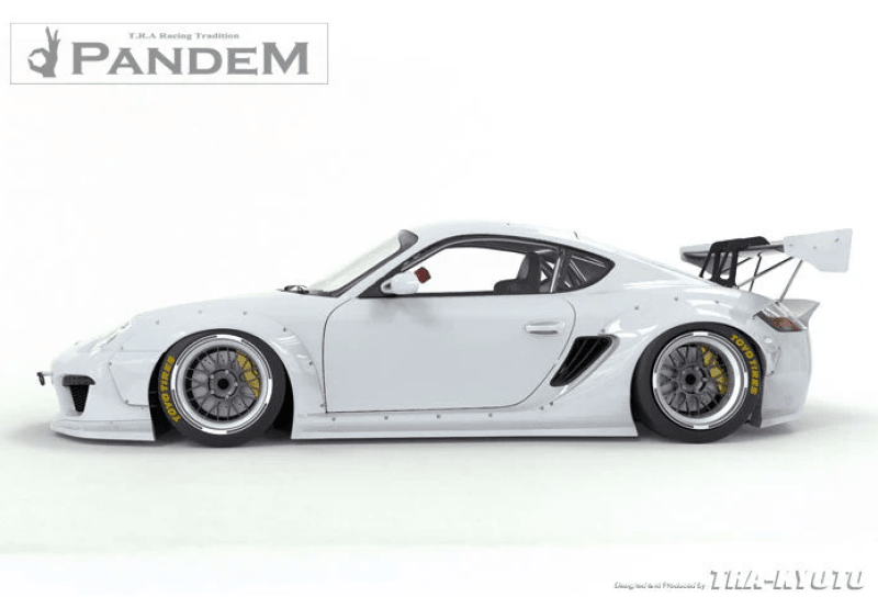 GReddy Pandem RB 09 - 12 Porsche Cayman V2 Front Over - Fenders (Special Order) - Fenders - GReddy