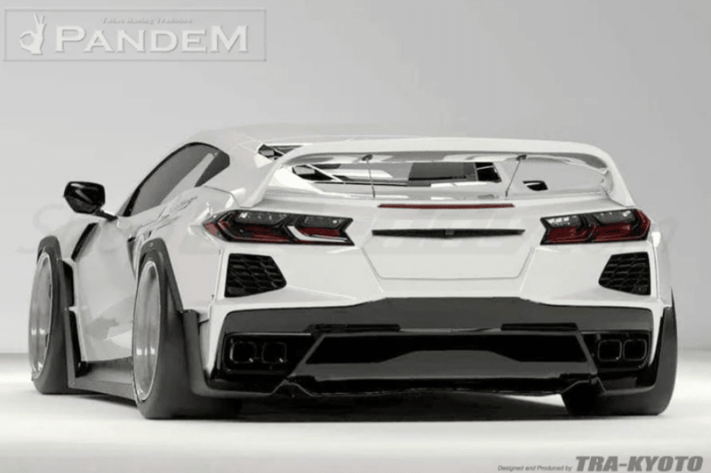 GReddy Pandem RB 2020+ Chevrolet Corvette C8 Rear Wing - Spoilers - GReddy