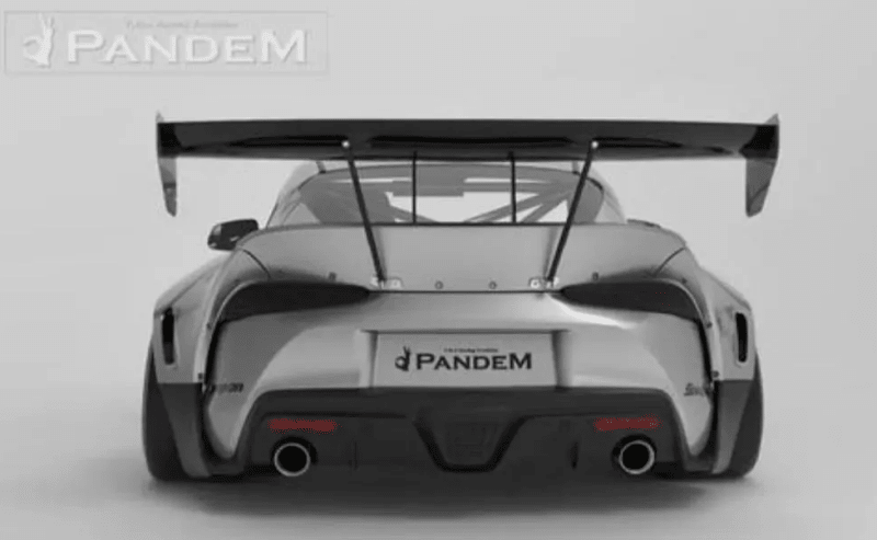 GReddy Pandem Toyota Supra A90 1.5 Trunk (HAS HOLES FOR THE GT WING) - Body Kits - GReddy