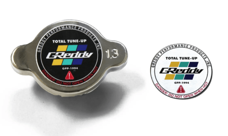 GReddy Radiator Cap Type - S 1.3 - Polished - Radiator Caps - GReddy