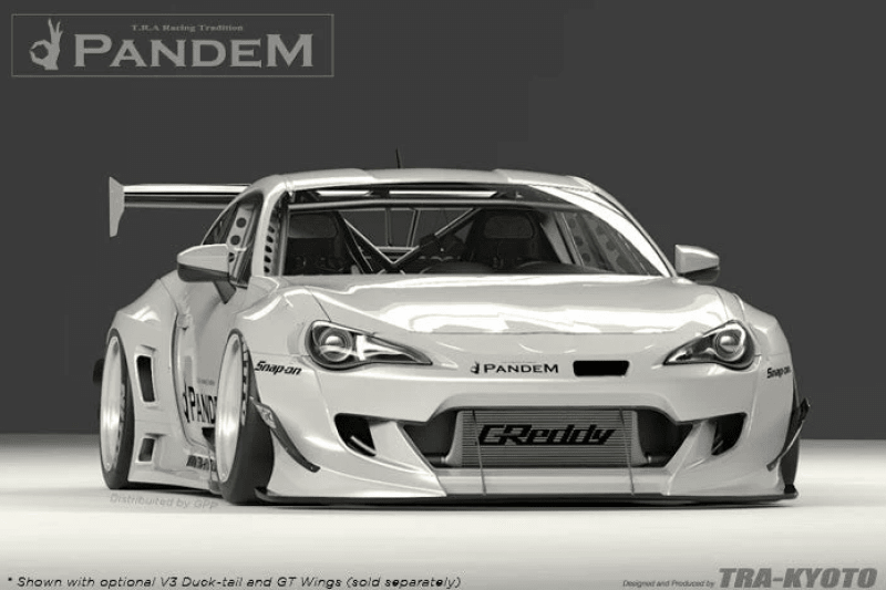 GReddy Scion FR - S Pandem Wide Body V3 Front Canards - Body Kits - GReddy
