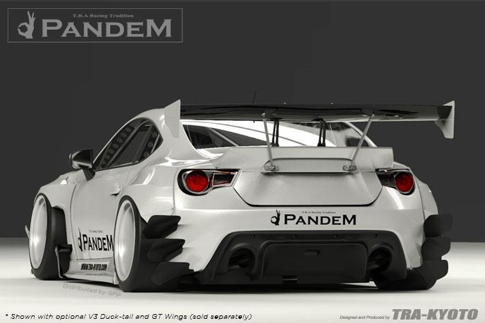 GReddy Scion FR - S Pandem Wide Body V3 Front Splitter - Lips & Splitters - GReddy