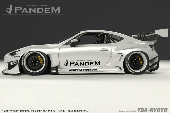 GReddy Scion FR - S Pandem Wide Body V3 Rear Diffuser - Diffusers - GReddy