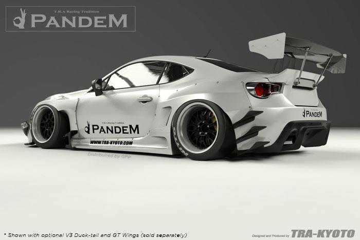 GReddy Scion FR - S Pandem Wide Body V3 Rear Diffuser - Diffusers - GReddy