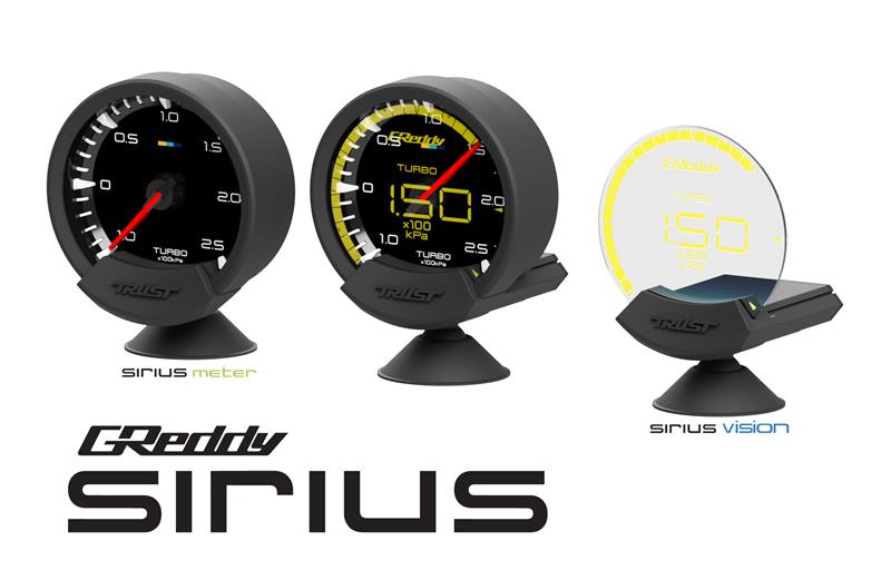 GReddy Sirius Oil/Fuel Pressure Sensor & Harness Set (Sirius Vision / Meter) - Gauges - GReddy