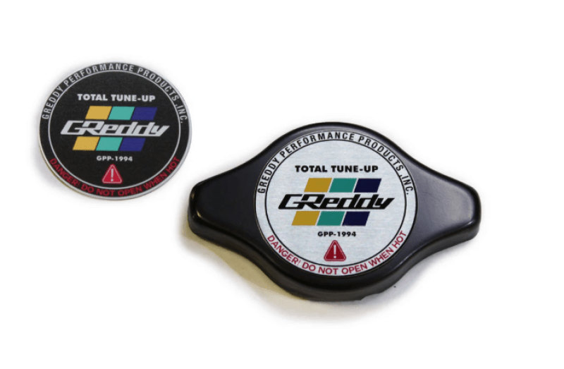 GReddy Type - N 1.3 Radiator Cap Most Honda / Some Toyota - Black - Radiator Caps - GReddy