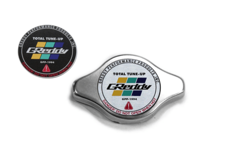 GReddy Type - N No Relief Radiator Cap Most Honda / Some Toyota - Polished - Radiator Caps - GReddy