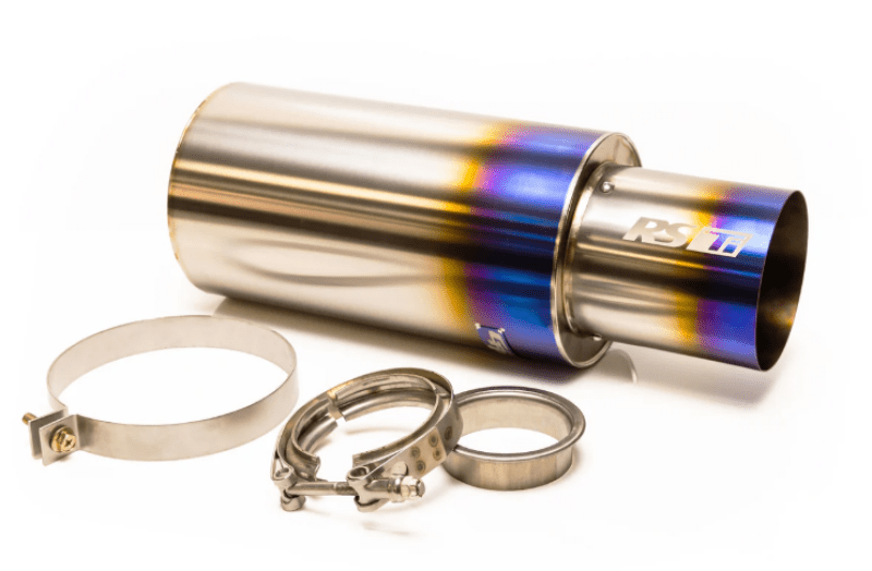 GReddy Universal 3in 3 - Bolt Tip Revolution Ti Muffler - Muffler - GReddy