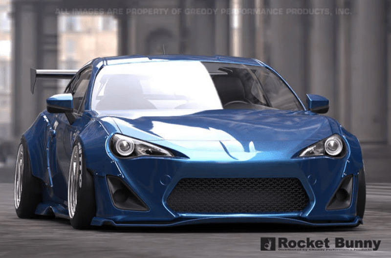 GReddy X Rocket Bunny 13+ Scion FR - S V1 Front Right Fender Ext. - Fenders - GReddy