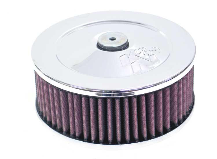K&N Replacement Air Filter Round 67-80 Rover MGB 1800 CARB-GT Tourer / 70-74 MG MGB 110 L4 CARB