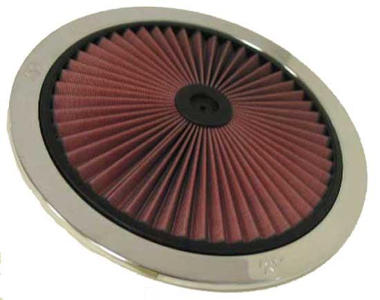 K&N X-Stream Top Assembly 14in OD 5.125in Neck Flange 4.62in H w/Vent