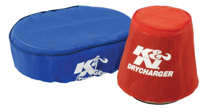 K&N Round Tapered Drycharger Air Filter Wrap-Black 7.5in Base ID x 4.5in Top ID x 9in H