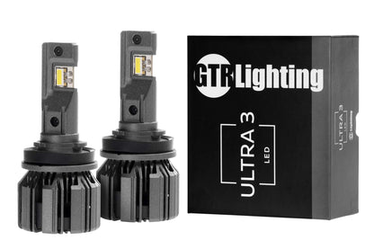 H11/H9/H8: GTR Lighting Ultra 3 (Pair) - LED Bulbs - GTR Lighting