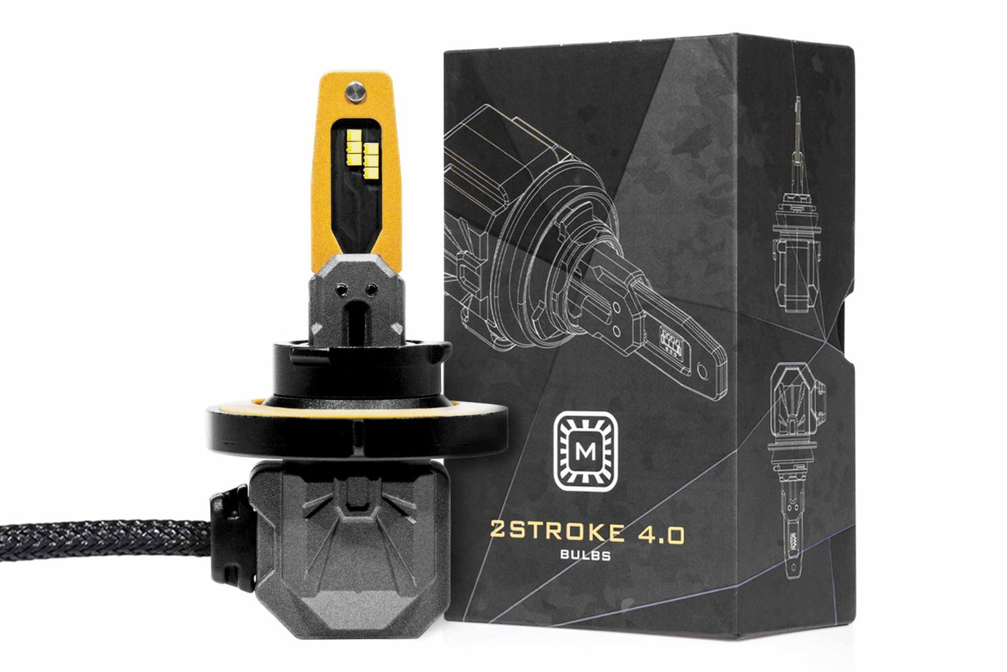 H13/9008: Morimoto 2Stroke 4.0 LED Bulbs - LED Low/High/Fog - Morimoto