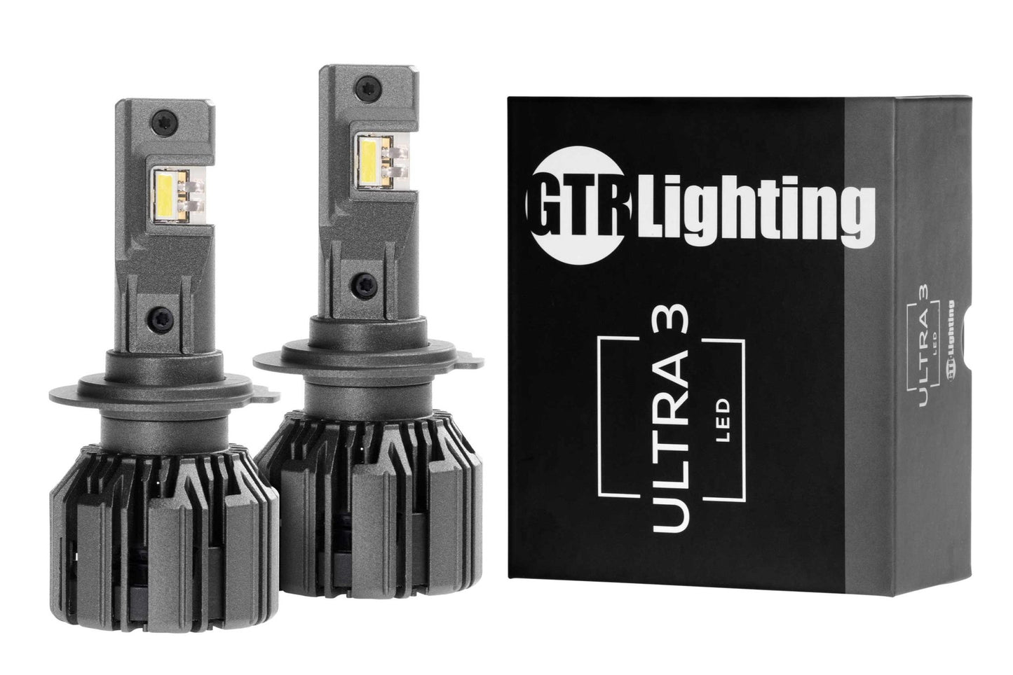 H7: GTR Lighting Ultra 3 (Pair) - LED Bulbs - GTR Lighting