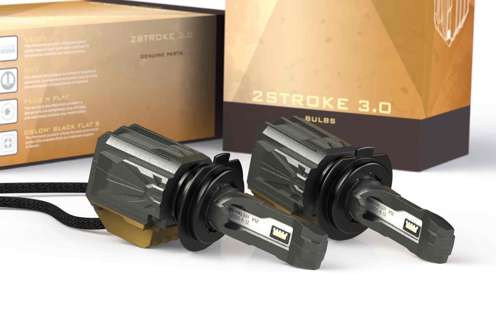 H7: Morimoto 2Stroke 3.0 Bulb LED Bulb - LED Low/High/Fog - Morimoto