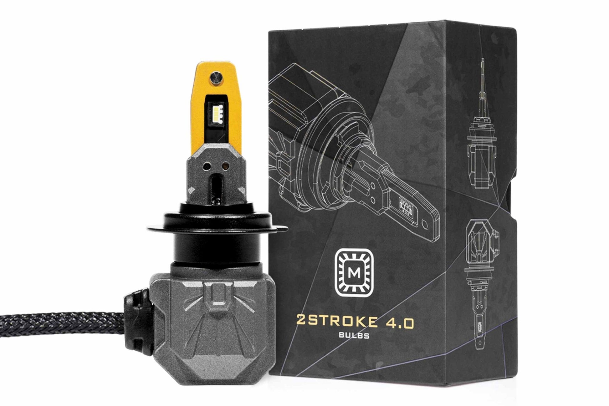 H7: Morimoto 2Stroke 4.0 LED Bulbs - LED Low/High/Fog - Morimoto
