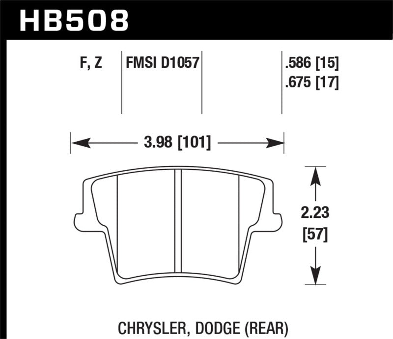 Hawk HPS Street Brake Pads-Brake Pads - Performance-Hawk Performance