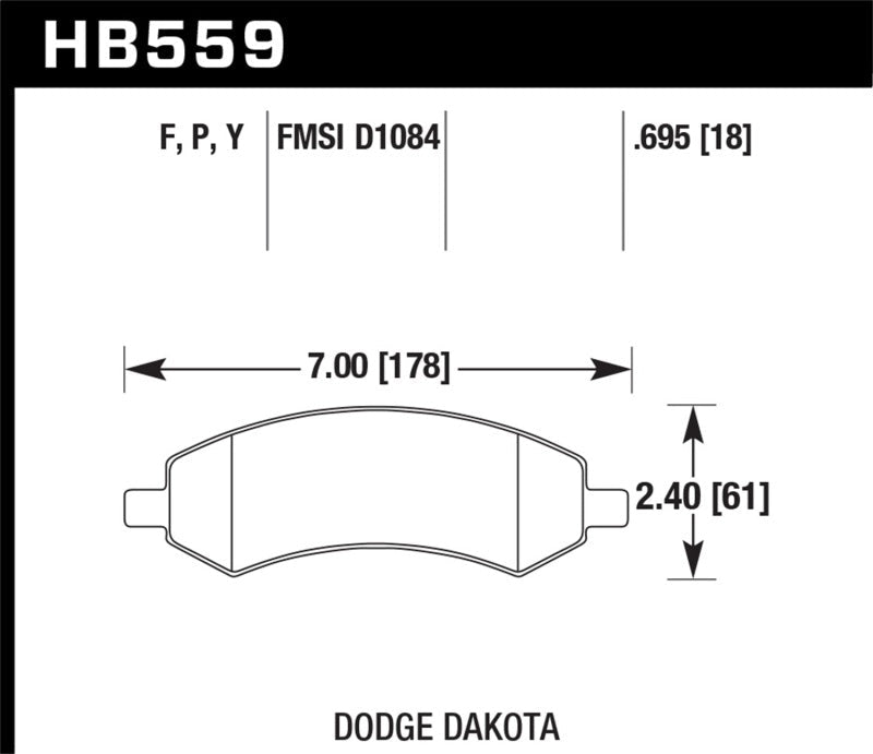 Hawk HPS Street Brake Pads-Brake Pads - Performance-Hawk Performance