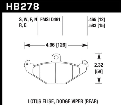 Hawk HPS Street Brake Pads-Brake Pads - Performance-Hawk Performance