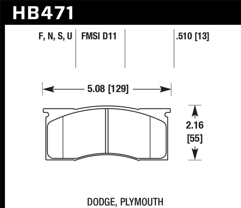 Hawk HPS Street Brake Pads-Brake Pads - Performance-Hawk Performance