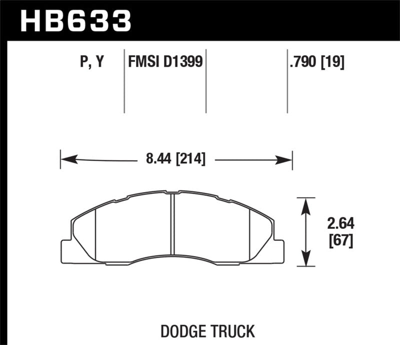 Hawk LTS Street Brake Pads-Brake Pads - OE-Hawk Performance