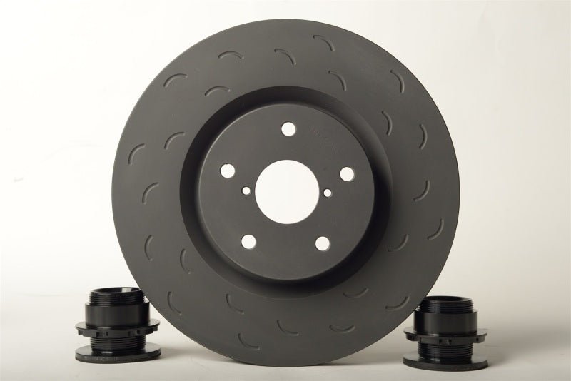 Hawk Talon 2000 Dodge Ram 2500 4WD Slotted-Only Front Brake Rotor Set-Brake Rotors - Slot & Drilled-Hawk Performance