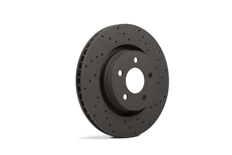 Hawk Talon 2007 Ford Expedition Drilled and Slotted Front Brake Rotor Set-Brake Rotors - Slot & Drilled-Hawk Performance