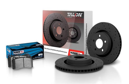 HAWK Talon Rotors-Brake Rotors - Slot & Drilled-Hawk Performance