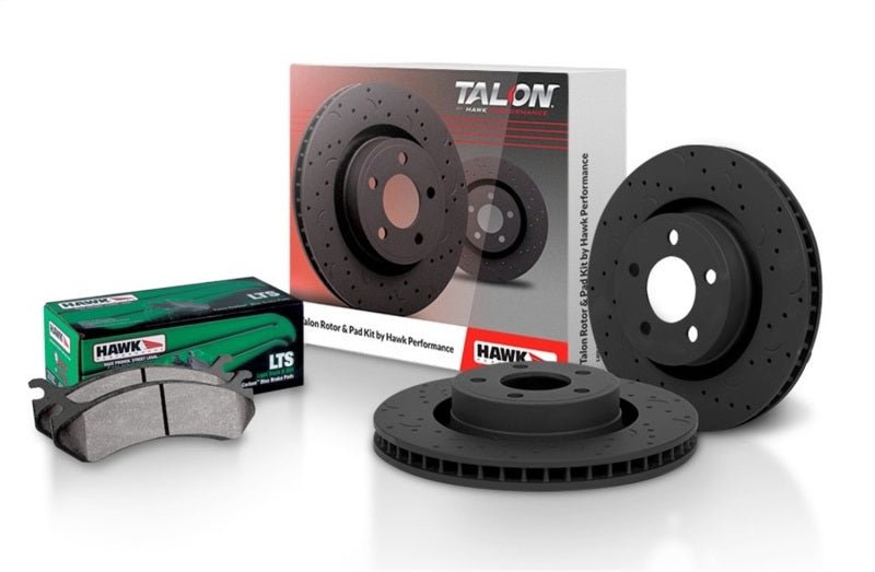 HAWK Talon Rotors-Brake Rotors - Slot & Drilled-Hawk Performance