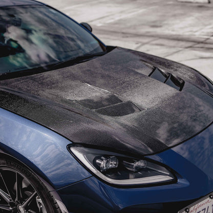 TS-style carbon fiber hood for 2022-2025 Toyota GR86/ Subaru BRZ **IN STORE PICK UP ONLY**