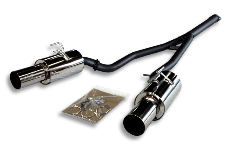 HKS 08-09 Evo 10 Hi-Power Dual Tip Catback Exhaust-Catback-HKS