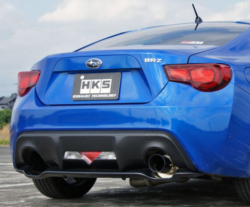 HKS 12-21 Scion/Toyota FRS/86 Hi-Power Single Racing V1 (SUS304 NO COATING)-Catback-HKS
