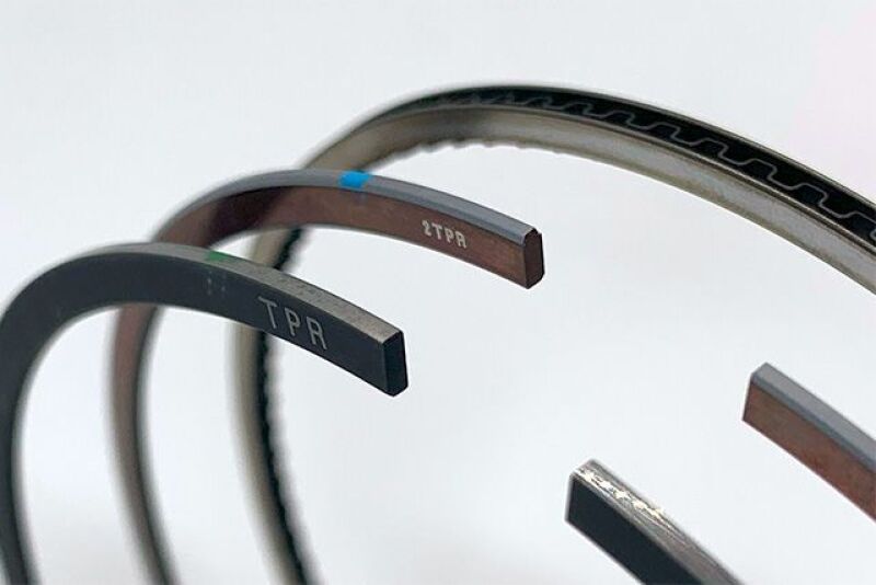HKS PISTON RING SET N21 D87.0 6-Cyl.-Piston Rings-HKS