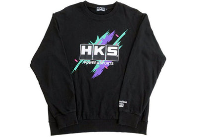 HKS PULLOVER SUPER RACING BLACK M-Sweatshirts-HKS