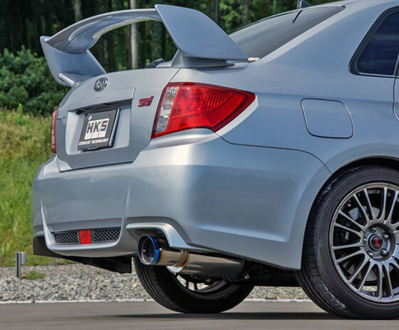 HKS RACING MUFFLER WRX STI SEDAN 11-14 USA-Catback-HKS